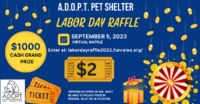 2023 Labor Day Raffle Flier 2023 Labor Day Raffle